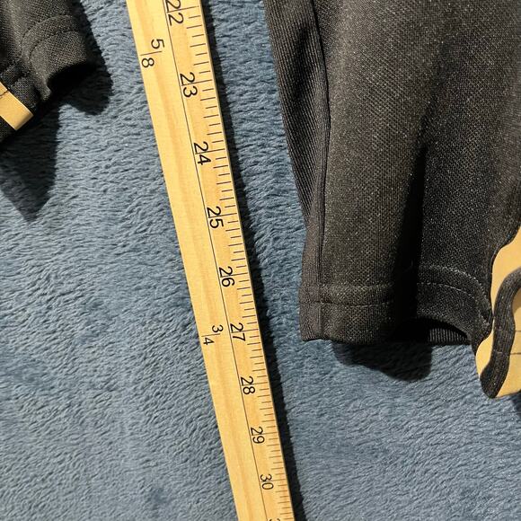 Adidas 3 Stripe Black Gold Track Joggers Climacool Pants Mens Size Small - Picture 6 of 6